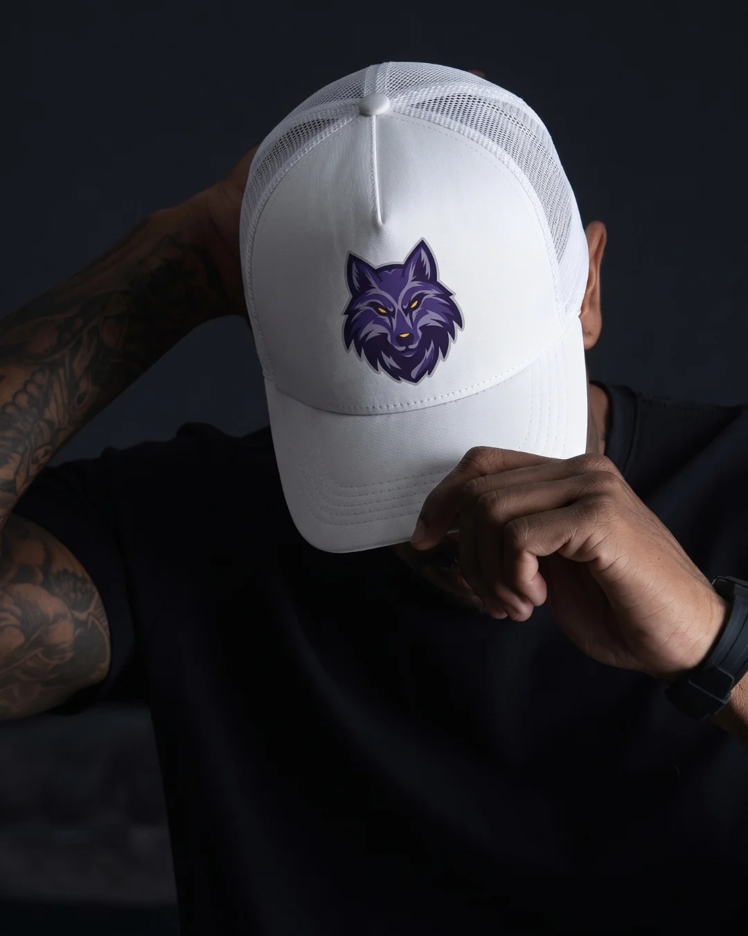 Boné Trucker Branco